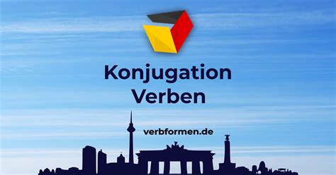 konjugation deutsch|Netzverb Dictionary